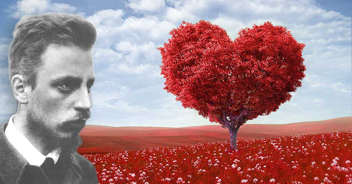 Bild von Rainer Maria Rilke zu Liebesgedichte